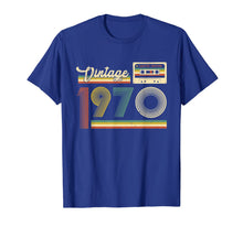 Ladda upp bild till gallerivisning, 50th Birthday Gifts Cassette Vintage 1970 50 Years Old T-Shirt-160783
