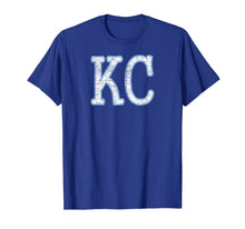 Ladda upp bild till gallerivisning, KC Royal Blue Vintage Crown Kansas City Gold K Town Pro Wear 570553
