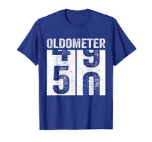 Ladda upp bild till gallerivisning, Oldometer 49-50 Tee 50th Birthday Funny Gift Men Women T-Shirt 252519
