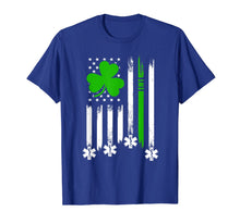 Ladda upp bild till gallerivisning, American Flag Shamrock EMT St Patrick&#39;s Day Gifts TShirt475440
