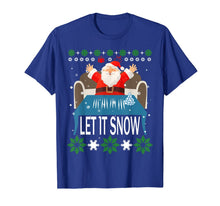 Ladda upp bild till gallerivisning, Let it Snow Cocaine Santa Funny Christmas T-Shirt-1267261
