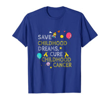 Ladda upp bild till gallerivisning, Childhood Cancer Warrior Tshirt Gold Ribbon T-Shirt 164586
