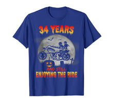 Ladda upp bild till gallerivisning, 34th Wedding Anniversary Gifts For Her/Him. Halloween Shirts T-Shirt 966751
