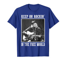 Ladda upp bild till gallerivisning, Keep on Rocking Neil shirts Young Funny The Free World Gifts T-Shirt 738375
