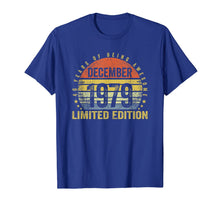 Ladda upp bild till gallerivisning, Born December 1979 Limited Edition Bday Gifts 40th Birthday T-Shirt 655552
