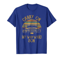 Ladda upp bild till gallerivisning, Carry on my Wayward Son TShirt - Vintage Tee Shirt Gift 91269
