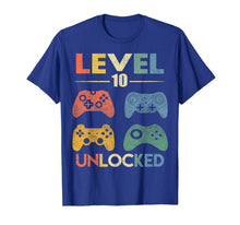 Ladda upp bild till gallerivisning, Level 10 Unlocked Shirt Funny Video Gamer 10th Birthday Gift 150270
