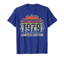 Ladda upp bild till gallerivisning, Born September 1979 Limited Edition Bday Gifts 40th Birthday T-Shirt 94085

