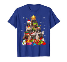 Ladda upp bild till gallerivisning, Funny French Bulldog Christmas Tree Gifts Xmas T-Shirt 605883
