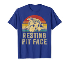Ladda upp bild till gallerivisning, Funny shirts V-neck Tank top Hoodie sweatshirt usa uk au ca gifts for Dog Pitbull Resting Pit Face  Vintage T-Shirt 179686
