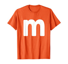 Ladda upp bild till gallerivisning, Letter m Shirt lower case alphabet matching Halloween Gift T-Shirt 71300
