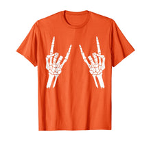 Ladda upp bild till gallerivisning, Halloween Skeleton Rocker Graphic T-Shirt 63558
