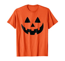 Ladda upp bild till gallerivisning, Jack-O-Lantern Halloween Pumpkin Face T-Shirt 44973
