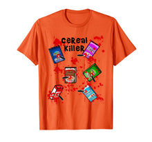Ladda upp bild till gallerivisning, Cereal Killer Funny Easy Lazy Last Minute Halloween Costume T-Shirt 299144
