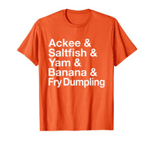 Ladda upp bild till gallerivisning, Jamaican National Dish! Ackee &amp; Saltfish Yardie T-Shirt 677759
