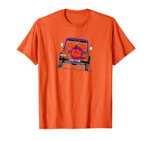 Ladda upp bild till gallerivisning, Funny shirts V-neck Tank top Hoodie sweatshirt usa uk au ca gifts for Orange and Purple Jeep with Tiger Paw T-Shirt 1876486
