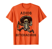 Ladda upp bild till gallerivisning, Adios Bitchachos Cinco De Mayo Skeleton Drinking TShirt496751
