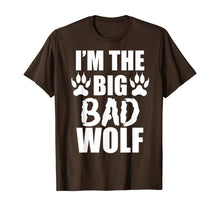 Ladda upp bild till gallerivisning, I'm The Big Bad Wolf Paw Prints Shirt Easy Halloween Costume 62472
