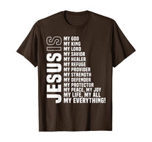 Ladda upp bild till gallerivisning, Funny shirts V-neck Tank top Hoodie sweatshirt usa uk au ca gifts for Jesus Is My All My Everything My God Lord Savior T-Shirt 253649

