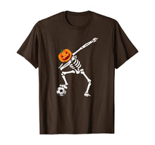 Ladda upp bild till gallerivisning, Funny Halloween Costume Dabbing Skeleton Soccer Gift T-Shirt 250144
