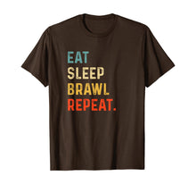 Ladda upp bild till gallerivisning, Eat Sleep Brawl Repeat Gamer TShirt260793
