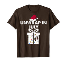 Ladda upp bild till gallerivisning, Funny shirts V-neck Tank top Hoodie sweatshirt usa uk au ca gifts for Christmas Pregnancy Announcement Gifts Unwrap In July T-Shirt 370200
