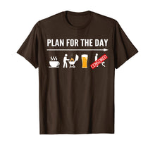 Ladda upp bild till gallerivisning, Funny BBQ Shirts For Men Coffee, Grilling, Beer Adult Humor T-Shirt 348759
