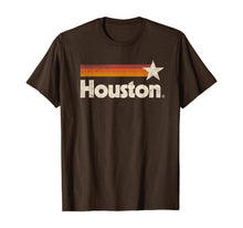 Ladda upp bild till gallerivisning, Vintage Houston Texas T-Shirt Houston Strong Stripes T-Shirt 113273
