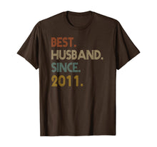 Ladda upp bild till gallerivisning, Funny shirts V-neck Tank top Hoodie sweatshirt usa uk au ca gifts for 9th Wedding Anniversary Gifts Best Husband Since 2011 T-Shirt 766164
