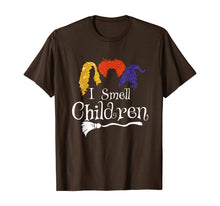 Ladda upp bild till gallerivisning, I Smell Kids Children TShirt Halloween Funny Costume Witches T-Shirt 68744
