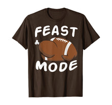 Ladda upp bild till gallerivisning, Feast Mode Football Turkey Funny Thanksgiving Gift T-Shirt 402332
