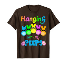 Ladda upp bild till gallerivisning, Hanging With My Peeps Shirt Colorful Bunny Easter day Gifts TShirt406135
