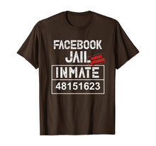 Ladda upp bild till gallerivisning, Funny Facebook Jail Inmate Repeat Offender Gag Gift  T-Shirt 261483
