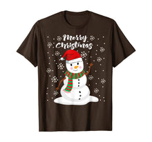 Ladda upp bild till gallerivisning, Funny shirts V-neck Tank top Hoodie sweatshirt usa uk au ca gifts for Christmas - Merry Christmas Snowman T-Shirt 911012
