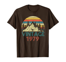 Ladda upp bild till gallerivisning, 40 Years Old 40th Vintage 1979 Birthday Men Women T-Shirt 210786
