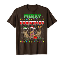 Ladda upp bild till gallerivisning, Funny shirts V-neck Tank top Hoodie sweatshirt usa uk au ca gifts for German Shepherd Dog Tree Christmas Sweater Xmas Dogs Gifts T-Shirt 897453
