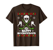Ladda upp bild till gallerivisning, Funny shirts V-neck Tank top Hoodie sweatshirt usa uk au ca gifts for Happy Hockeydays Hockey Christmas Xmas Gift T-Shirt 155358
