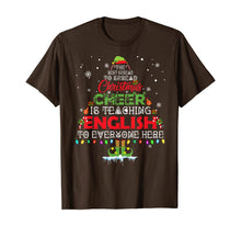 Ladda upp bild till gallerivisning, Funny shirts V-neck Tank top Hoodie sweatshirt usa uk au ca gifts for English Teacher Christmas Shirt Funny Elf Christmas Cheer T-Shirt 251509
