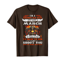 Ladda upp bild till gallerivisning, I'm a grumpy old man I was born in March I'm old biker TShirt444023
