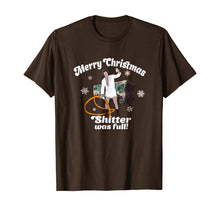Ladda upp bild till gallerivisning, Merry Christmas Shitter Was Full Vacation Funny T Shirt
