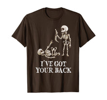 Ladda upp bild till gallerivisning, Skeleton I've got your back   T-Shirt 279646
