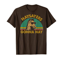 Ladda upp bild till gallerivisning, Naysayers gonna nay t-shirt vintage retro horse lover gift, 363774
