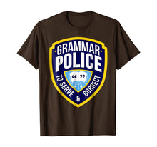 Ladda upp bild till gallerivisning, English Grammar Police Funny Sarcasm Quotes Literary T-Shirt 107635
