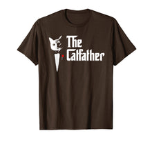 Ladda upp bild till gallerivisning, The CatFather T Shirt, Father Of Cats T Shirt, Funny Cat Dad
