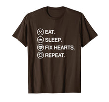 Ladda upp bild till gallerivisning, Funny shirts V-neck Tank top Hoodie sweatshirt usa uk au ca gifts for Eat Sleep Fix Hearts Repeat Funny Cardiologist T Shirt Gift 2561583
