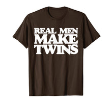 Ladda upp bild till gallerivisning, Real men make twins shirt for new dad to be of twins 1115719
