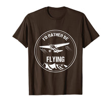 Ladda upp bild till gallerivisning, Funny shirts V-neck Tank top Hoodie sweatshirt usa uk au ca gifts for Retro Pilot T-Shirt I'd Rather be Flying Plane Pilot Gift 2273294
