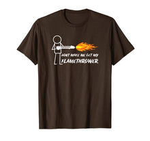 Ladda upp bild till gallerivisning, Funny shirts V-neck Tank top Hoodie sweatshirt usa uk au ca gifts for Flamethrower Shirt Stick Figure Man Flame Thrower Men Boys 1879630
