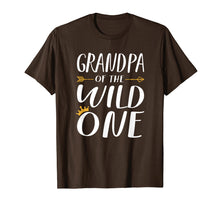 Ladda upp bild till gallerivisning, Funny shirts V-neck Tank top Hoodie sweatshirt usa uk au ca gifts for Awesome Grandpa Of The Wild One Thing 1st Birthday Shirt 1813153
