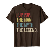 Ladda upp bild till gallerivisning, Pop Pop The Man The Myth The Legend T-Shirt 25518

